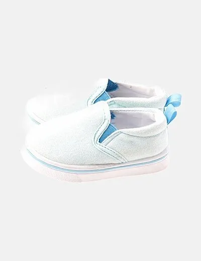 Inextenso Zapatilla lona azul