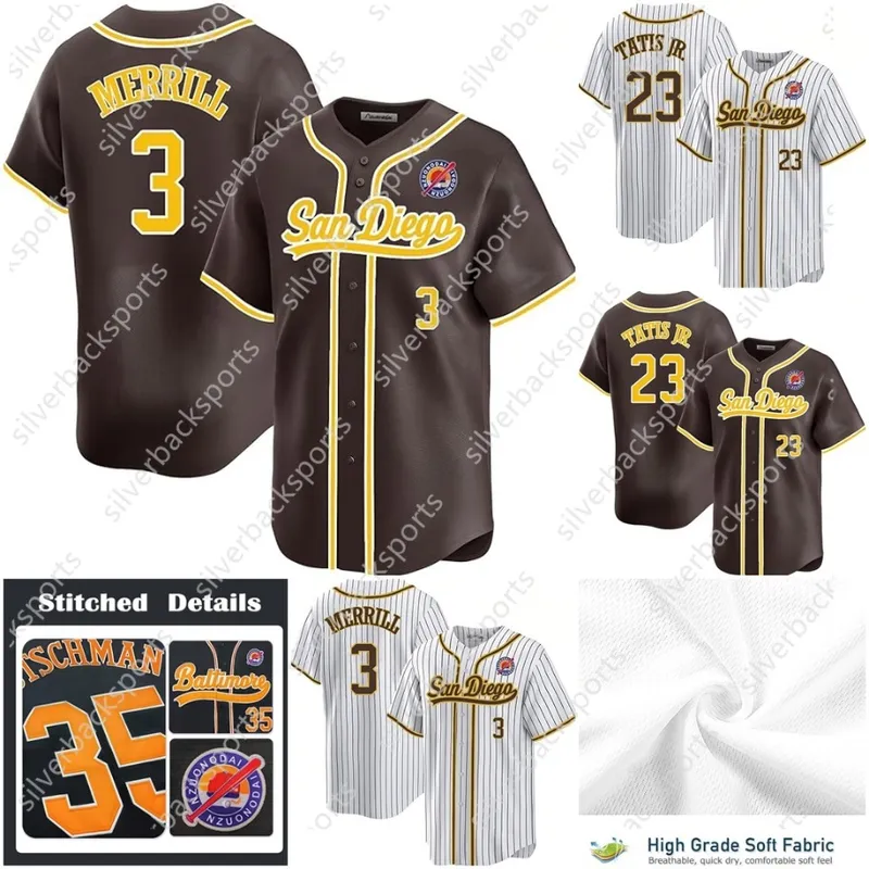 Jerseys cosidos de béisbol para hombres/jóvenes Juan Soto 2022 Black City Connect Padres Jersey Manny Machado Fernando Tatis Jr.