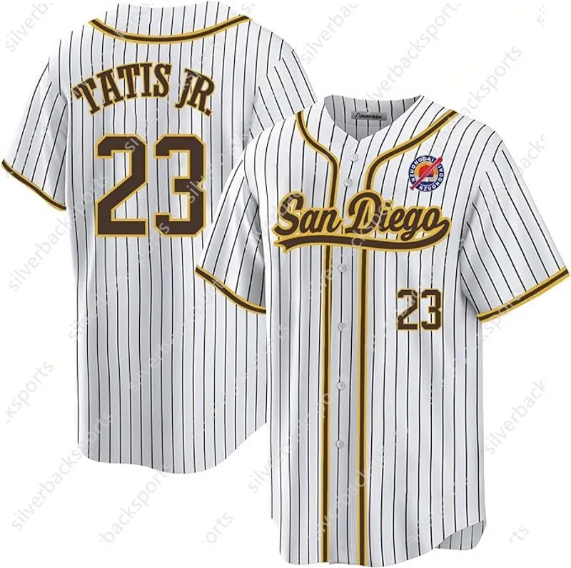 Jerseys cosidos de béisbol para hombres/jóvenes Juan Soto 2022 Black City Connect Padres Jersey Manny Machado Fernando Tatis Jr.
