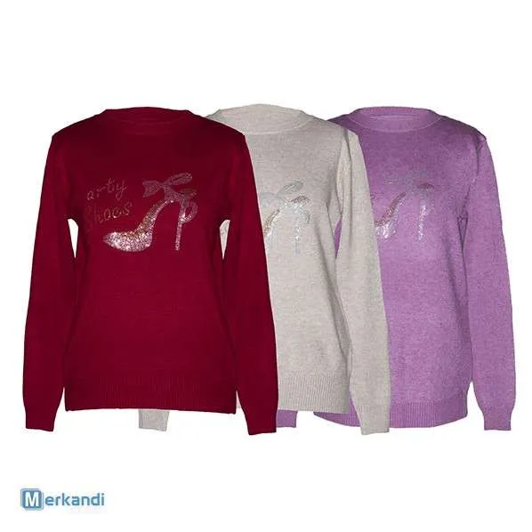 Jerseys Mujer Ref. 1922 Tallas: M/L, XL/XXL Adaptable. Colores Surtidos