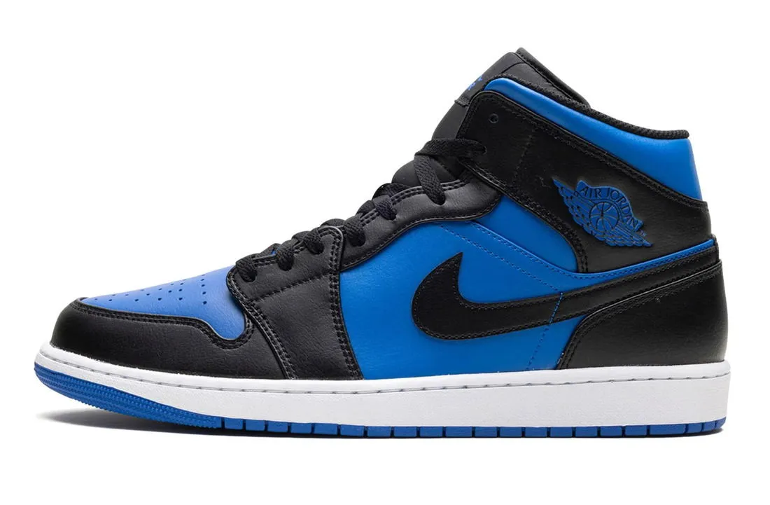 Jordan Air Jordan 1 Mid Black Royal Metallic
