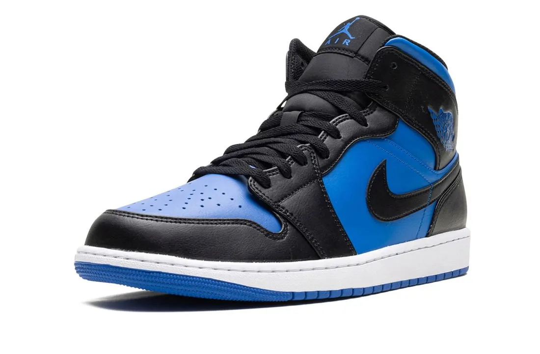 Jordan Air Jordan 1 Mid Black Royal Metallic
