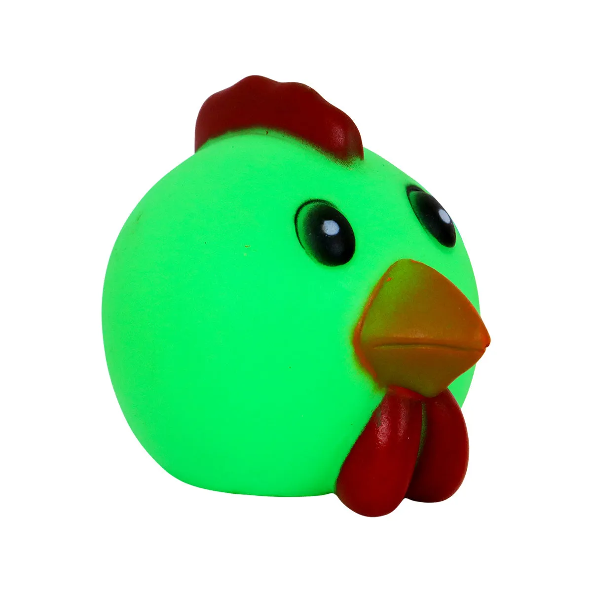 Juguete en Forma de Gallina color Verde para Mascota