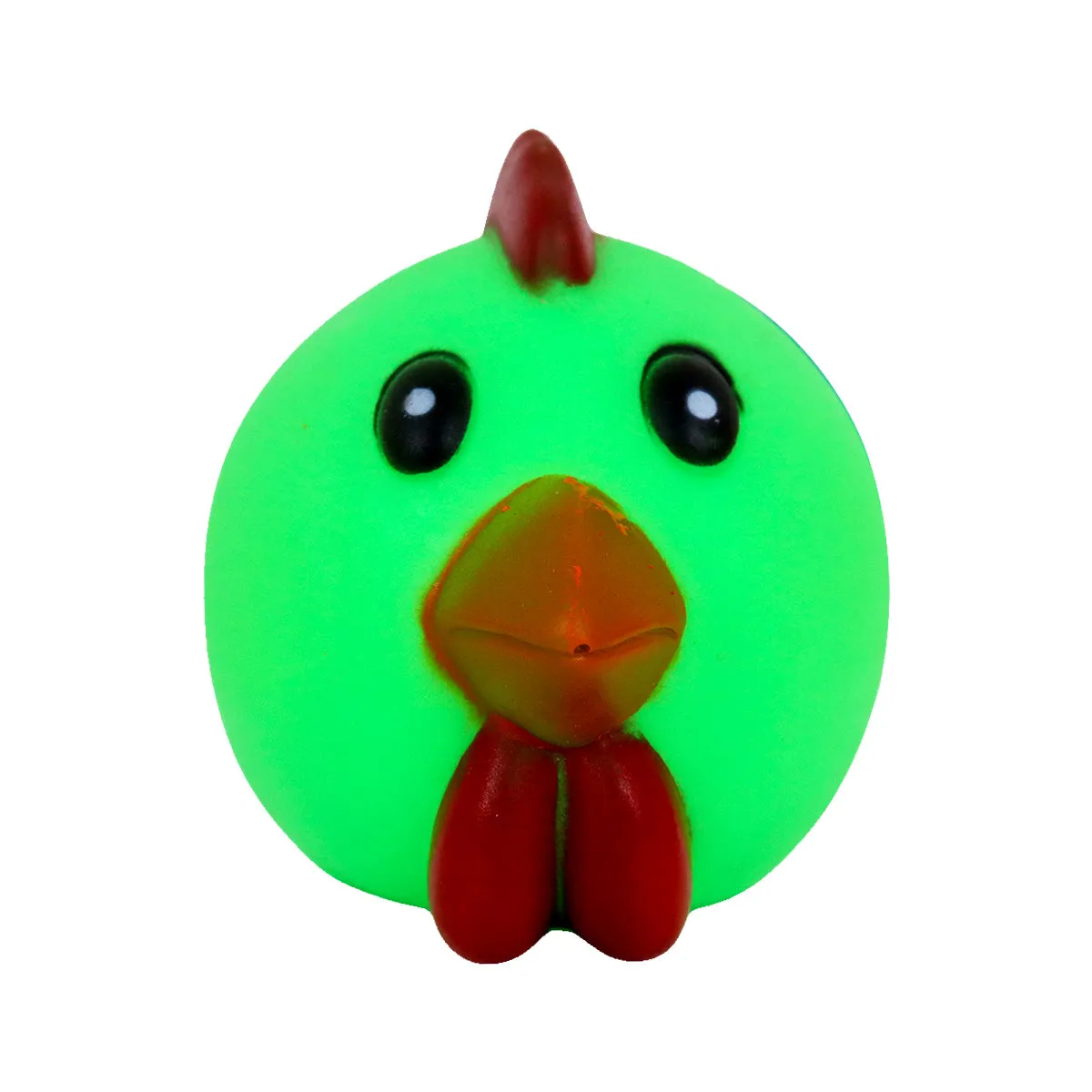 Juguete en Forma de Gallina color Verde para Mascota