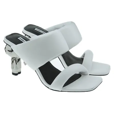 KARL LAGERFELDSandalias Tacón Metalizado Karl Lagerfeld KL39005