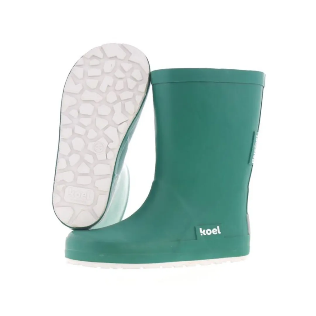 Koel4Kids Botas de Agua Barefoot Verdes