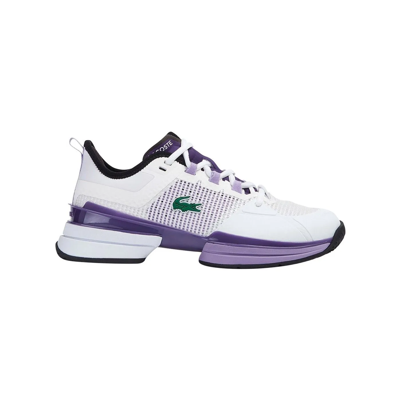 LACOSTE AGLT21 ULTRA BLANCO MORADO MUJER