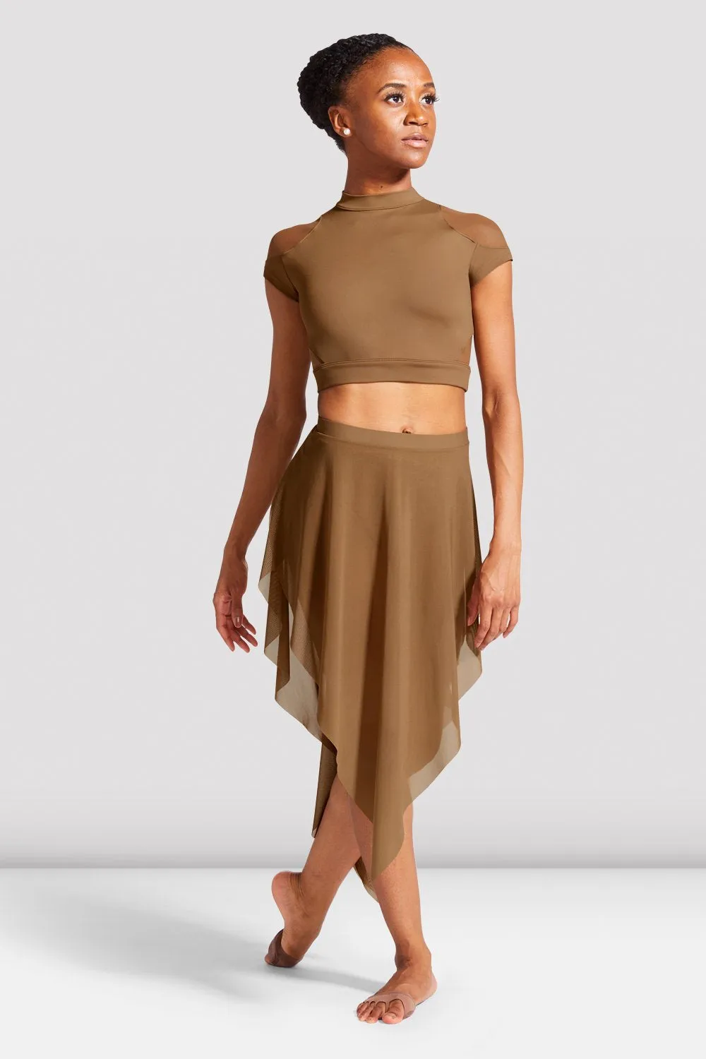 Ladies Mireya Asymmetric Skirt