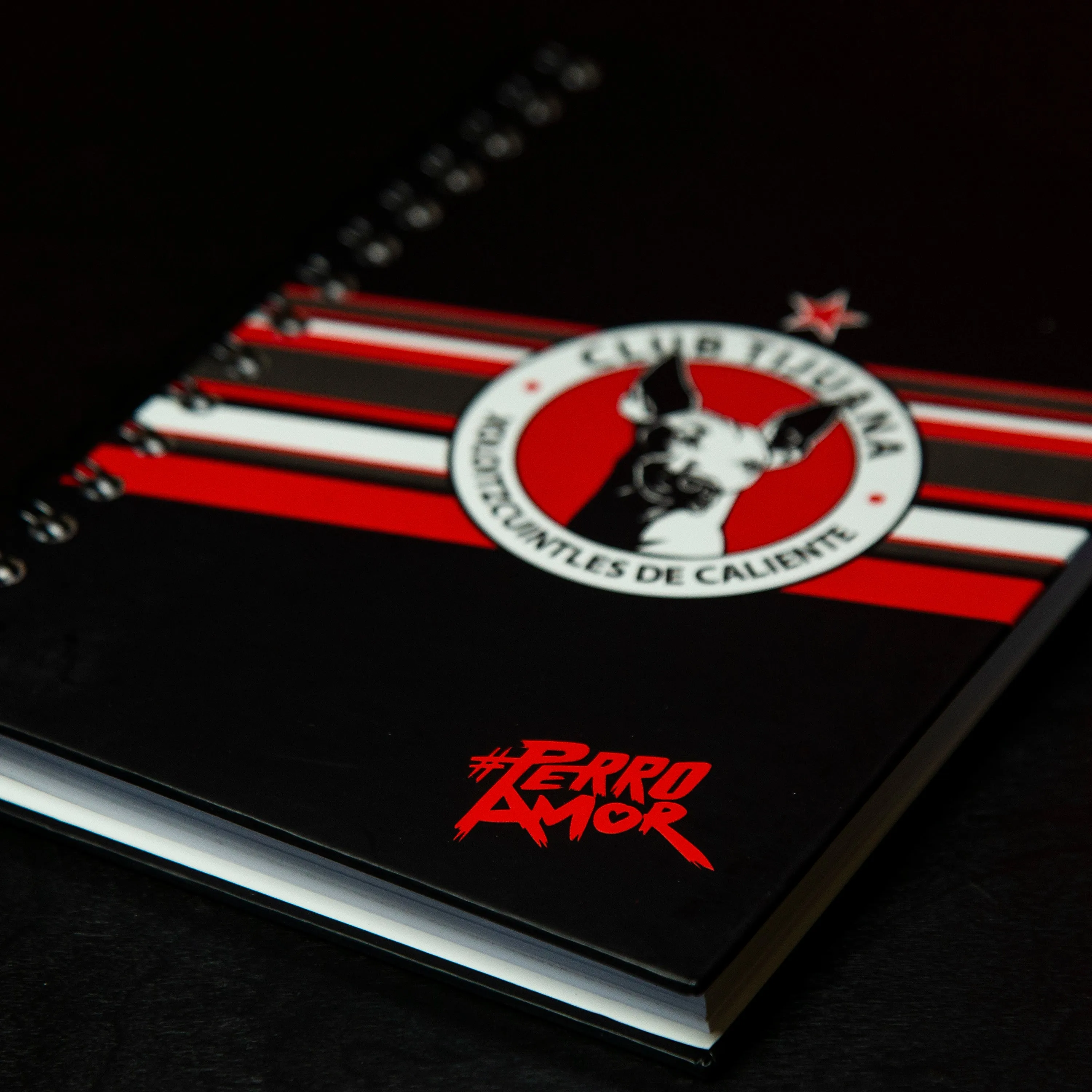 LIBRETA PUR LOGO/#PERRO AMOR NEGRO