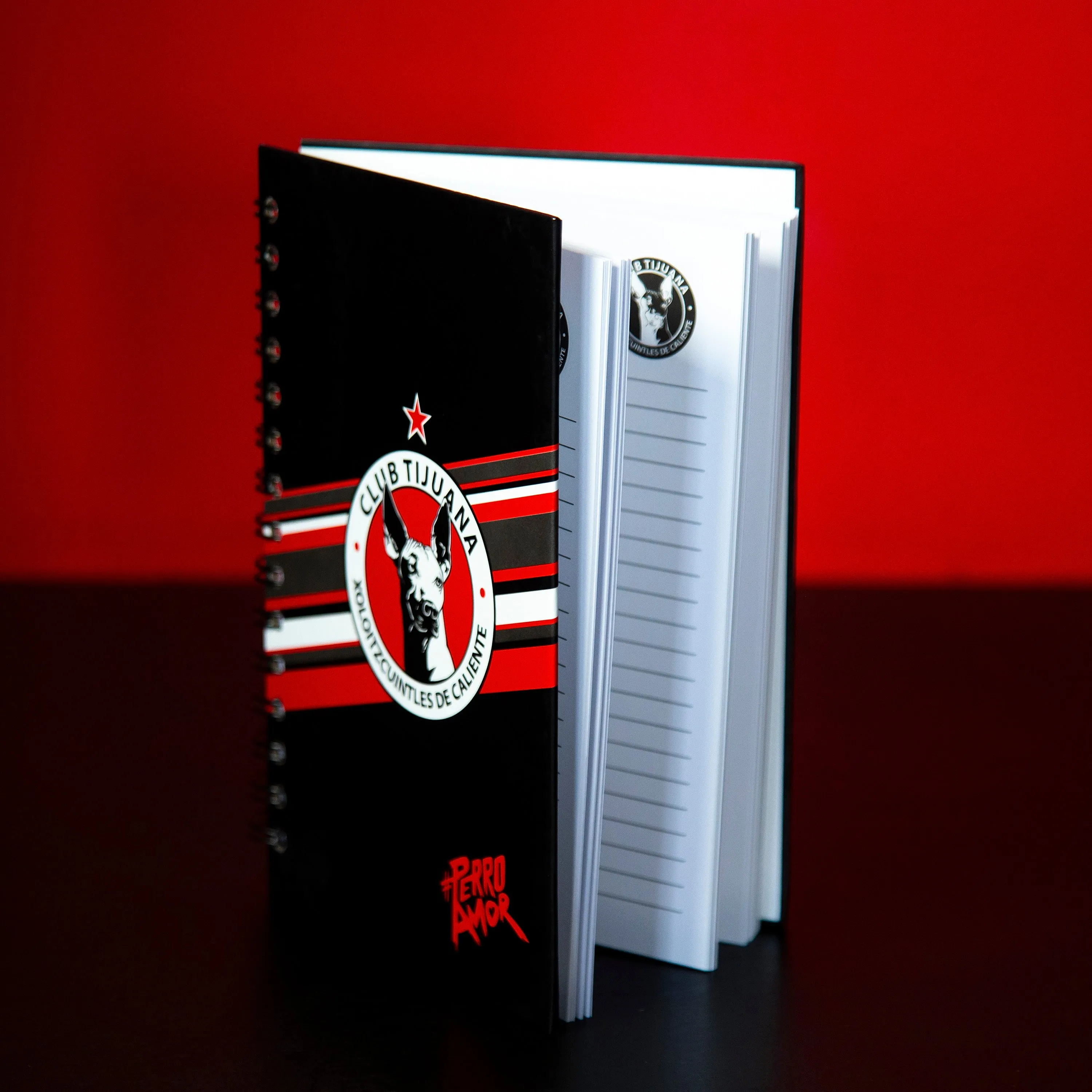 LIBRETA PUR LOGO/#PERRO AMOR NEGRO