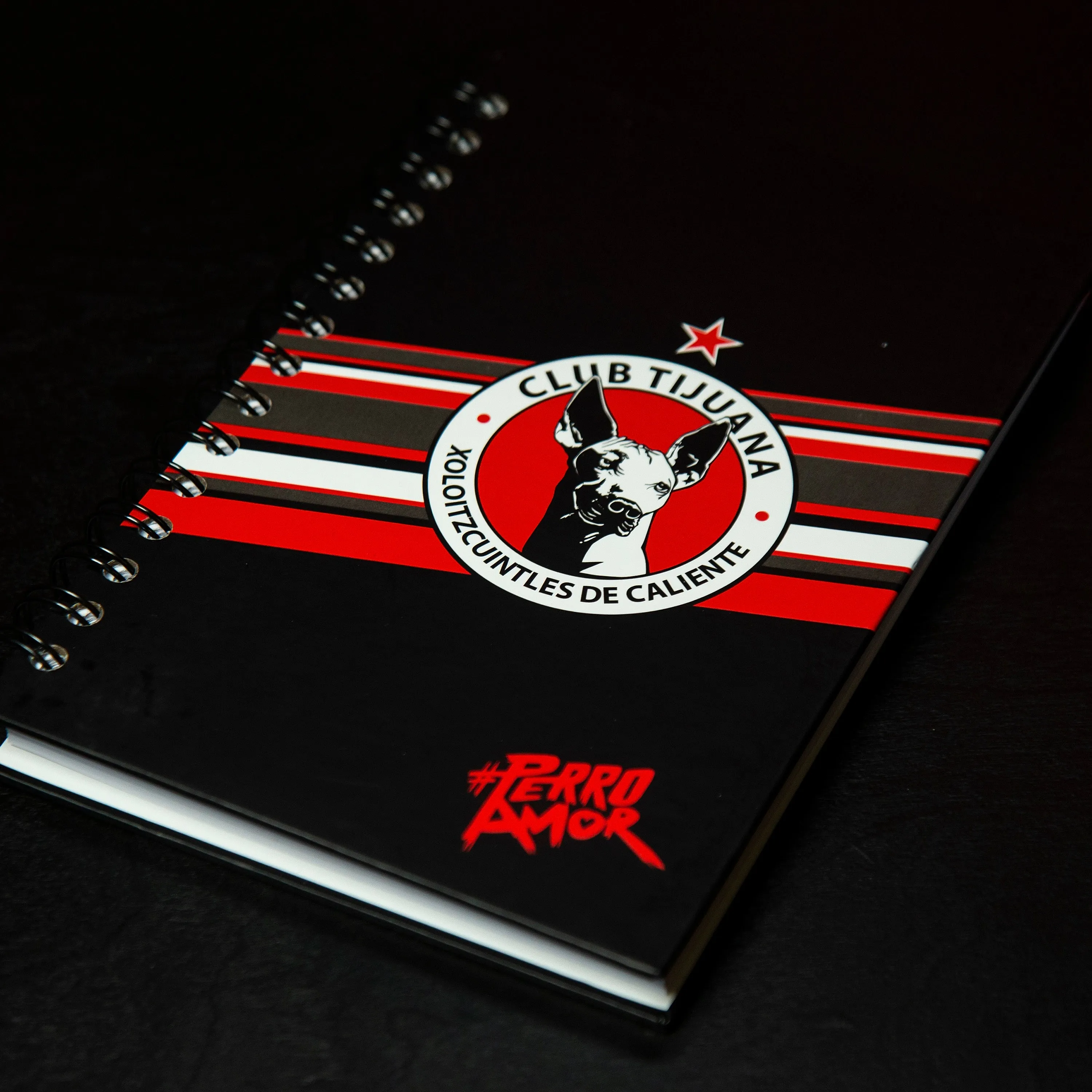 LIBRETA PUR LOGO/#PERRO AMOR NEGRO