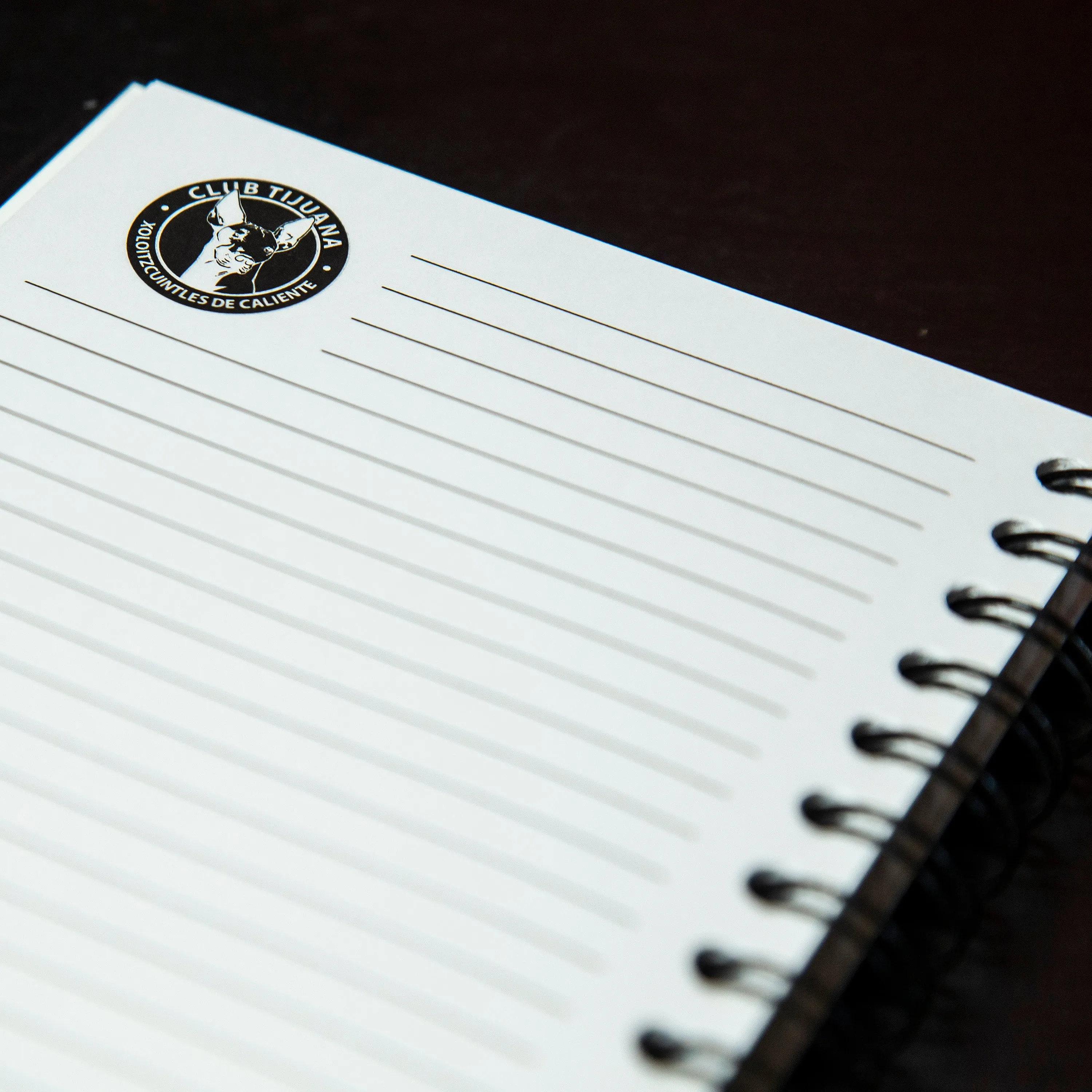 LIBRETA PUR LOGO/#PERRO AMOR NEGRO