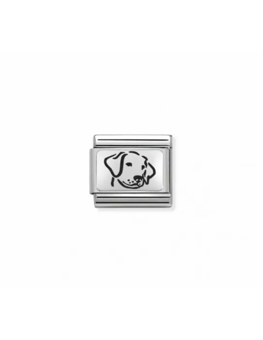 Link Nomination Acero y Plata "Perro" 330109 06