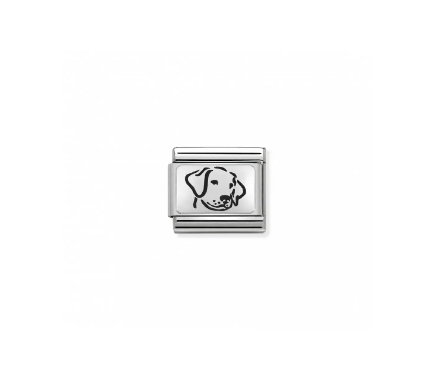 Link Nomination Acero y Plata "Perro" 330109 06