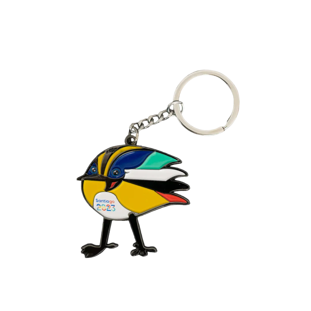 Llavero Mascota Juegos Santiago 2023