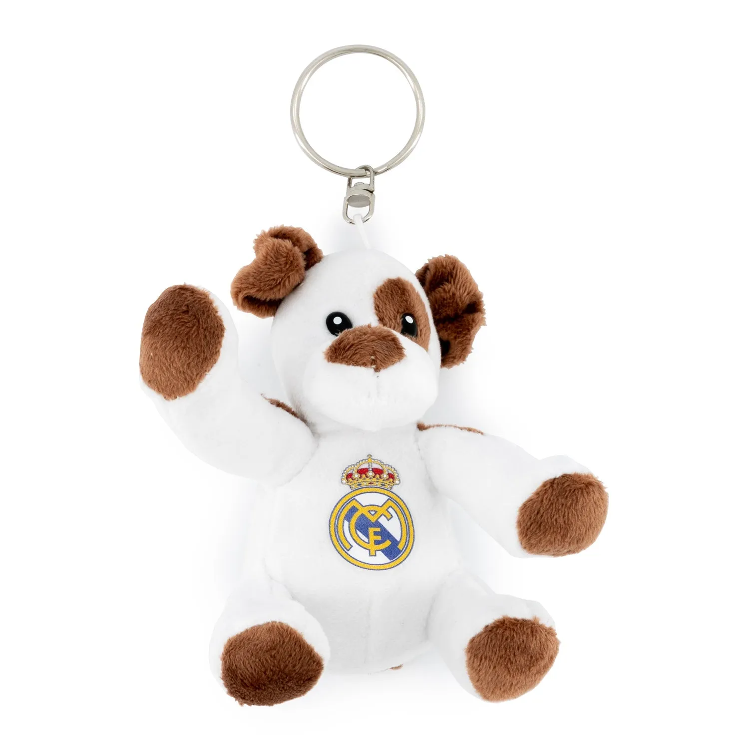 Llavero Perro Peluche Real Madrid