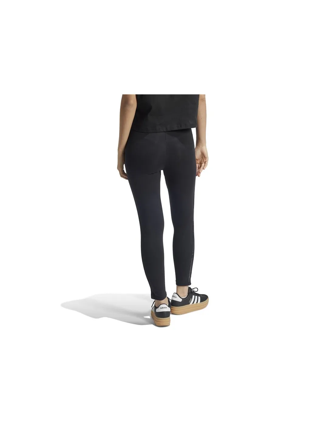 Mallas adidas Essentials 3 Bandas Camo Print 7/8 Length Mujer Negro