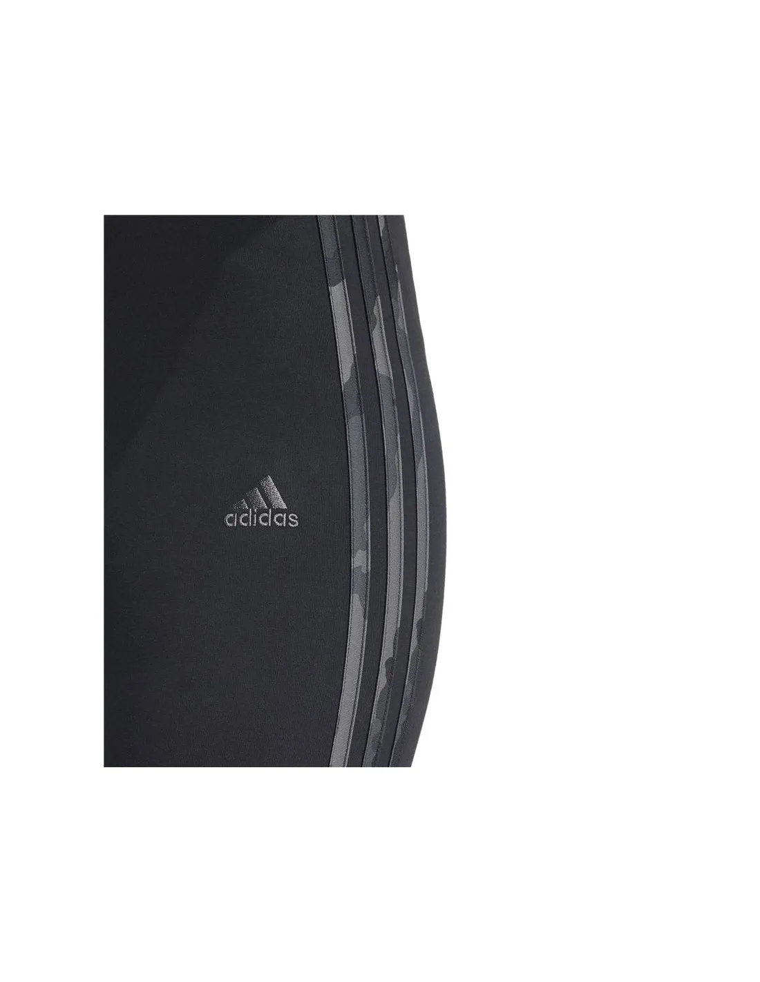 Mallas adidas Essentials 3 Bandas Camo Print 7/8 Length Mujer Negro