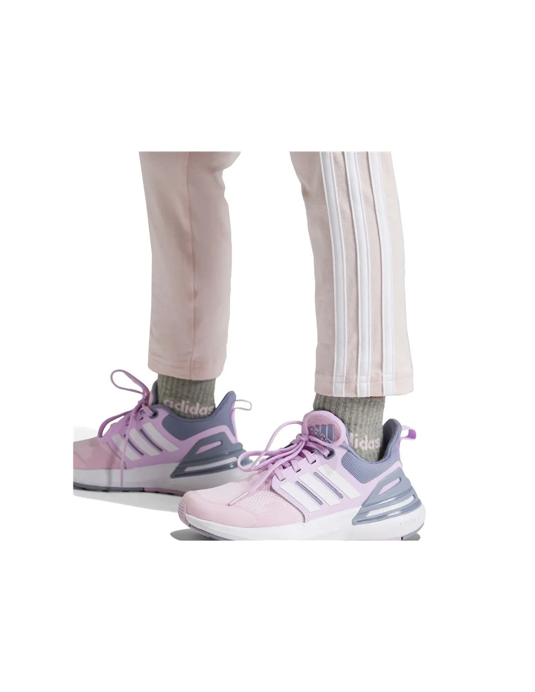 Mallas adidas Little Essentials 3 Bandas Infantil Rosa
