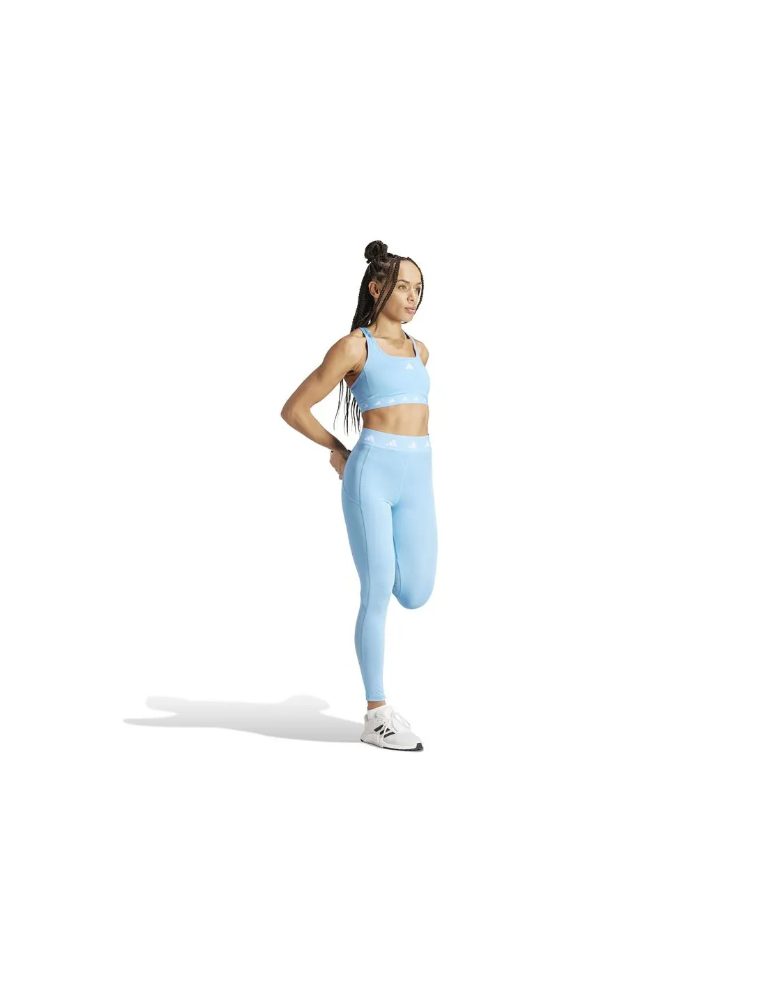 Mallas de Fitness adidas Essentials Tech fit Stash 1/1 L Mujer Estsem