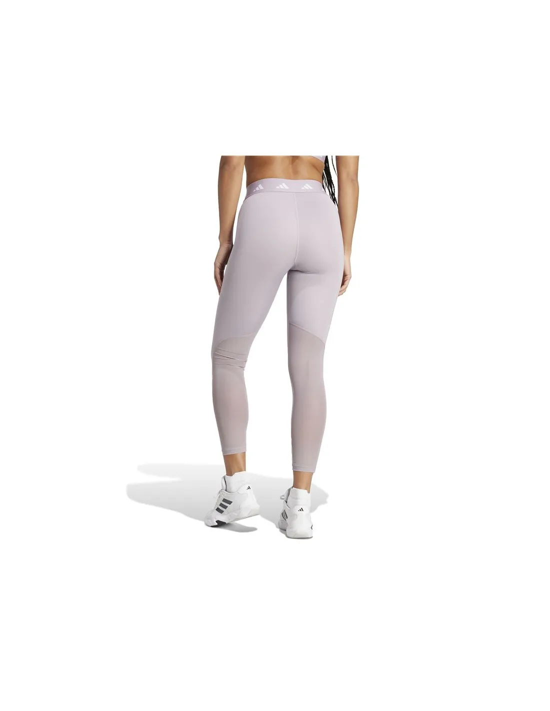 Mallas de Fitness adidas Essentials Techfit 3Bandas 7/8 Mujer Lila