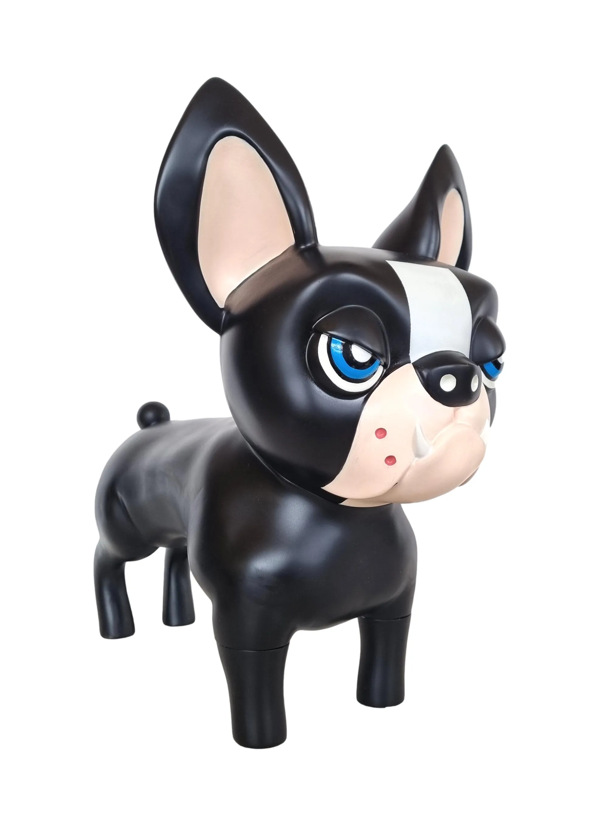 Maniquí de perro DSQUARED de resina negra DUP0001 34303740