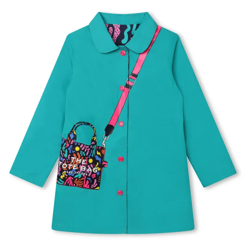 MARC JACOBS Gabardina reversible estampada