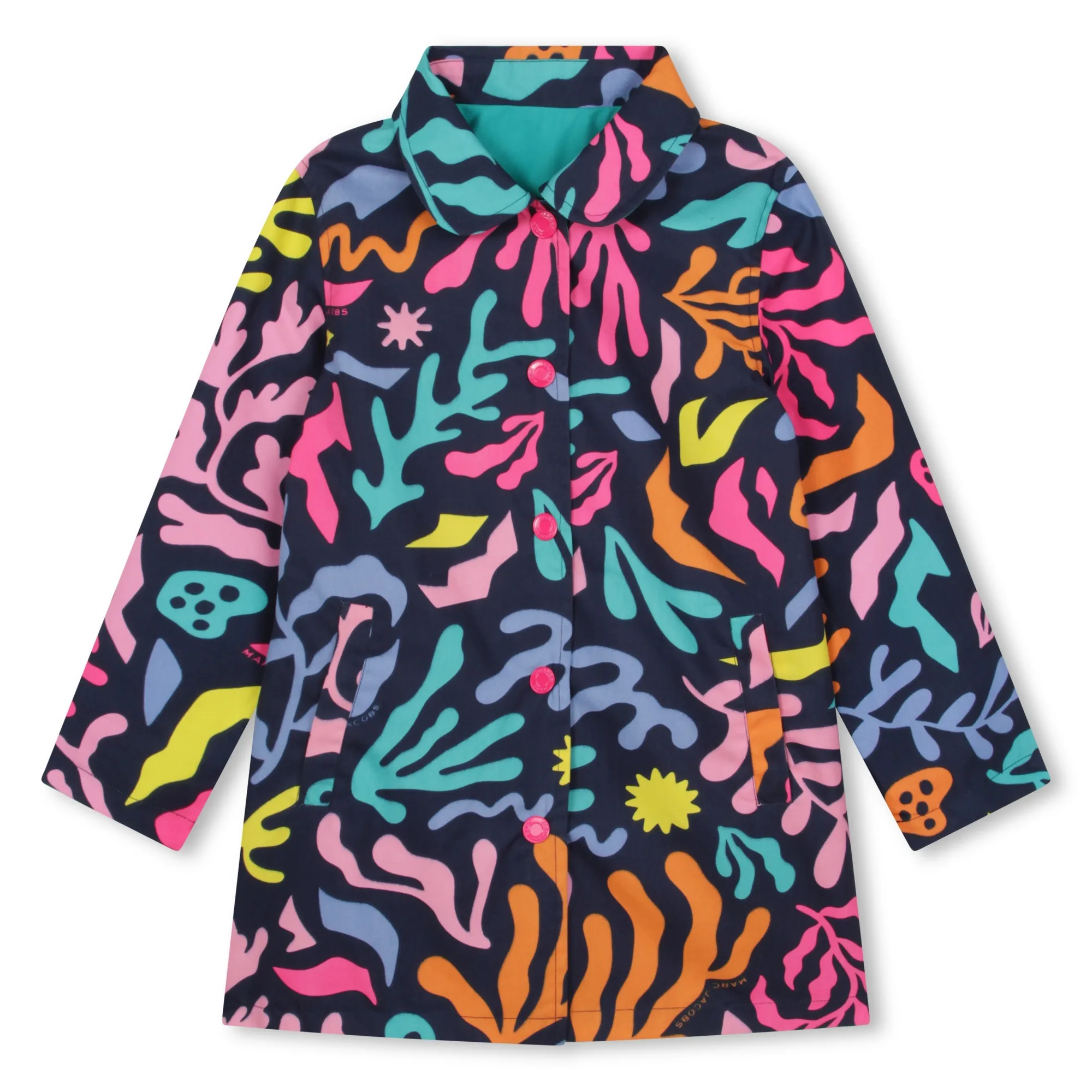 MARC JACOBS Gabardina reversible estampada