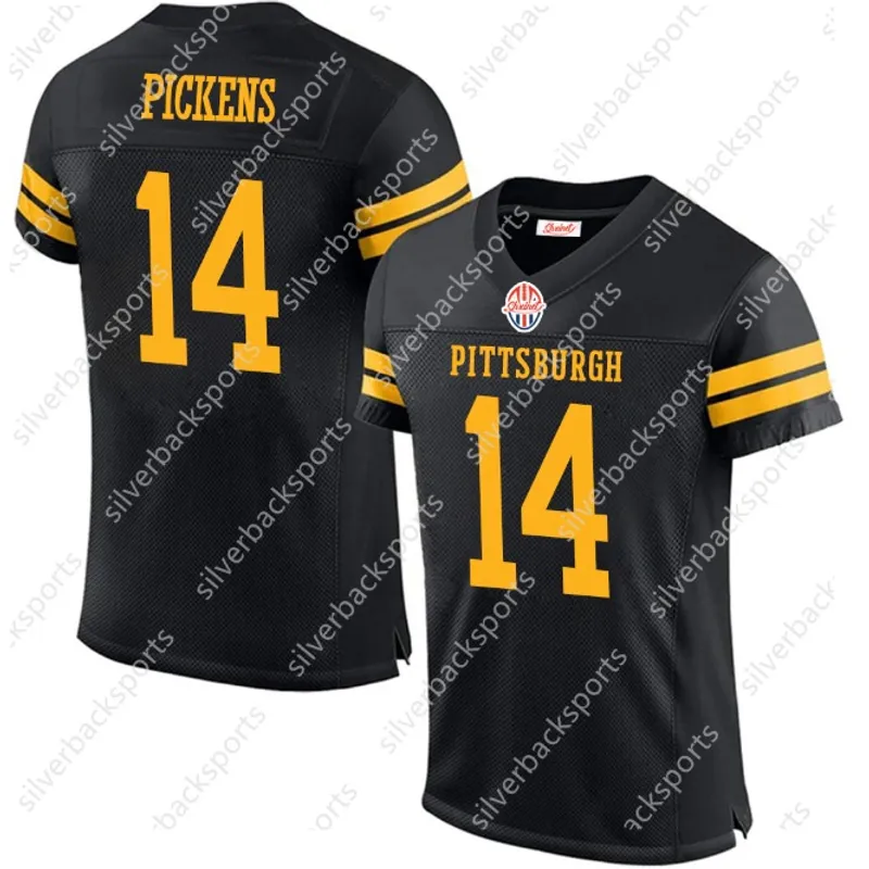 Mens/Jóvenes Pitsburgh Jerseys cosidos de fútbol 14 Picken Mitchell 22 Najeeharris 90 T.J.Watt Womens Free Shipping Football Jer