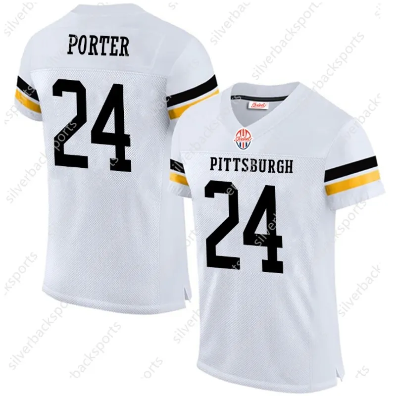 Mens/Jóvenes Pitsburgh Jerseys cosidos de fútbol 14 Picken Mitchell 22 Najeeharris 90 T.J.Watt Womens Free Shipping Football Jer