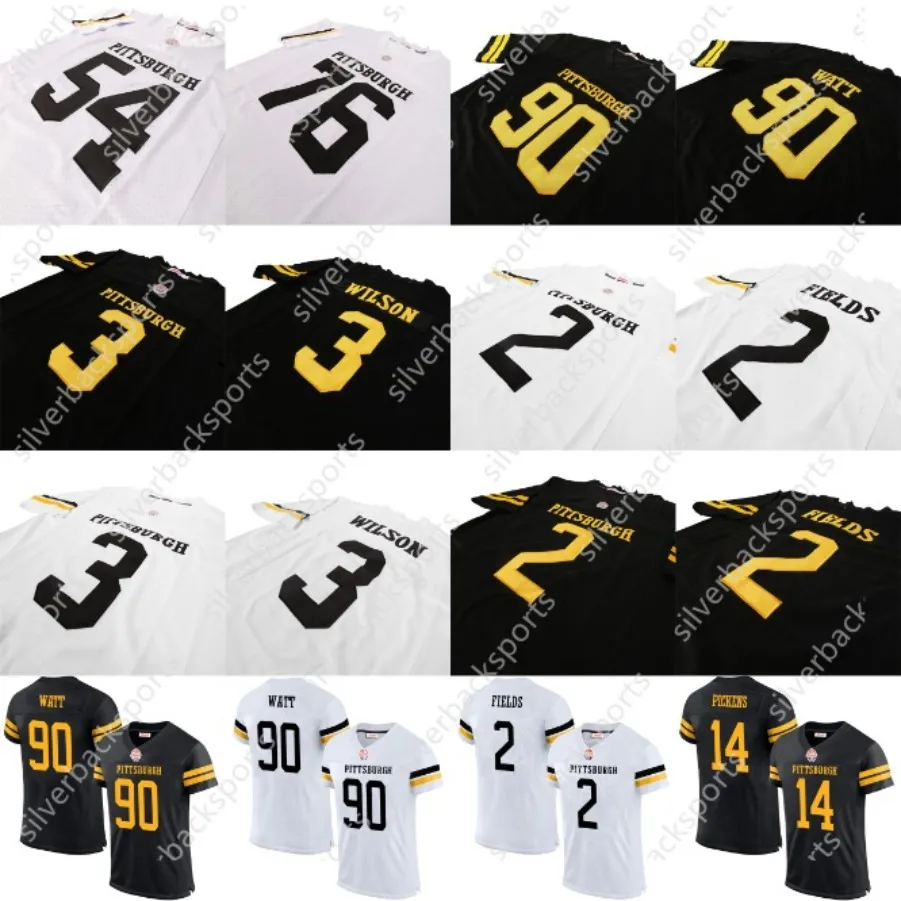 Mens/Jóvenes Pitsburgh Jerseys cosidos de fútbol 14 Picken Mitchell 22 Najeeharris 90 T.J.Watt Womens Free Shipping Football Jer