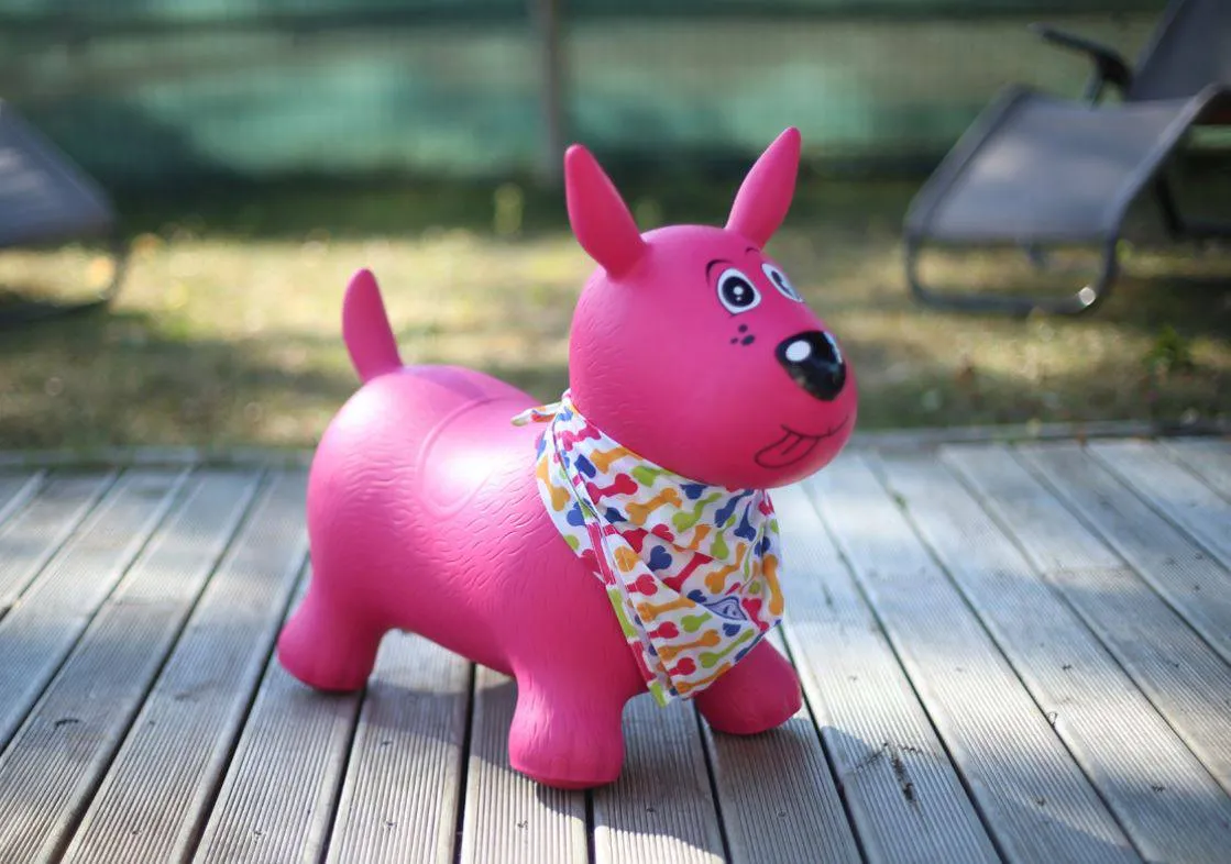 Mi perro saltarín rosa · Ludi