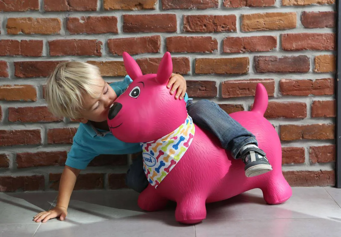 Mi perro saltarín rosa · Ludi