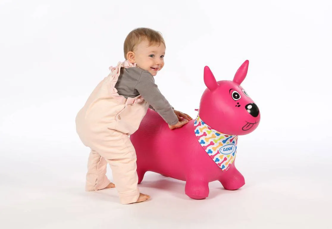 Mi perro saltarín rosa · Ludi