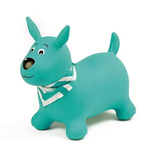 Mi perro saltarín turquesa · Ludi