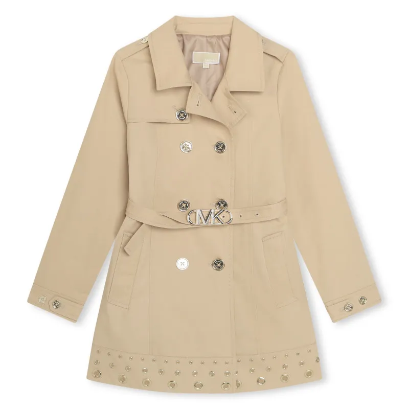 MICHAEL KORS Gabardina de algodón