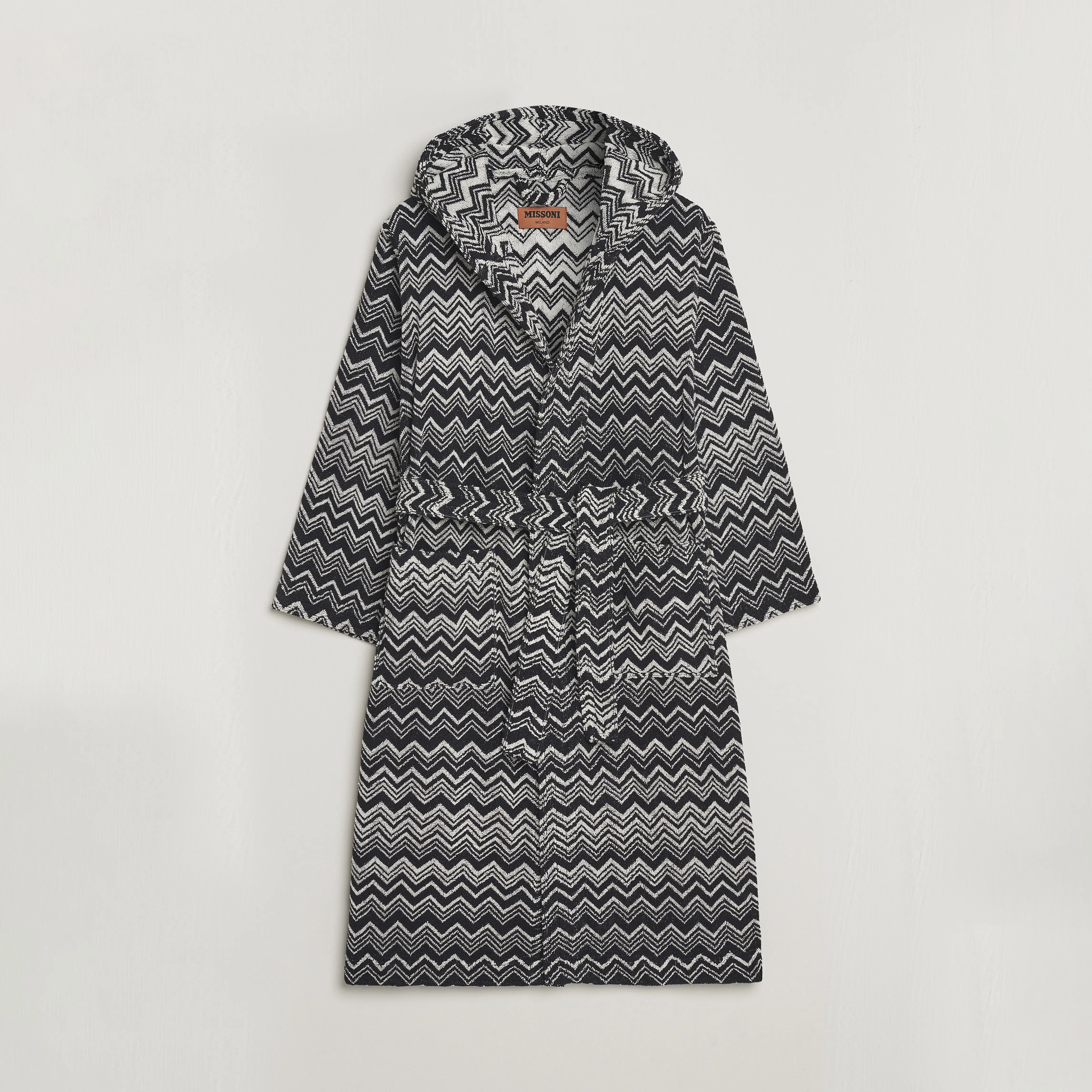 Missoni Home Keith Bathrobe Grey/Black