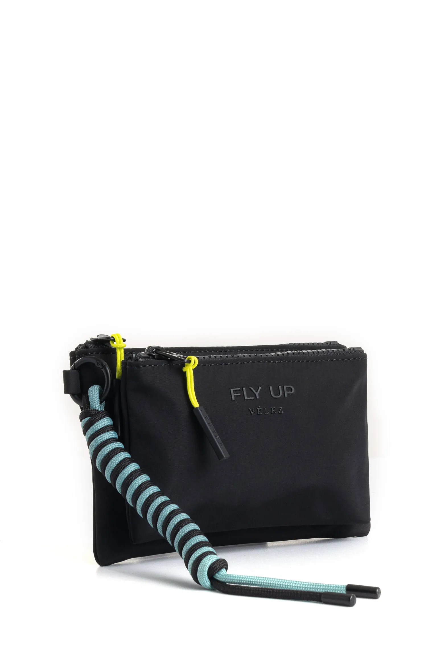 Monedero Fly Up Happy para mujer cordón contraste