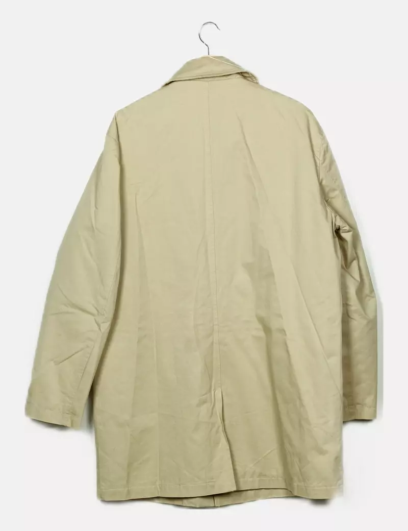Mr.Blue Gabardina larga beige