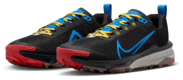Nike Nike React Terra Kiger 9 Negro Azul Amarillo Zapatillas Trail Running Mujer