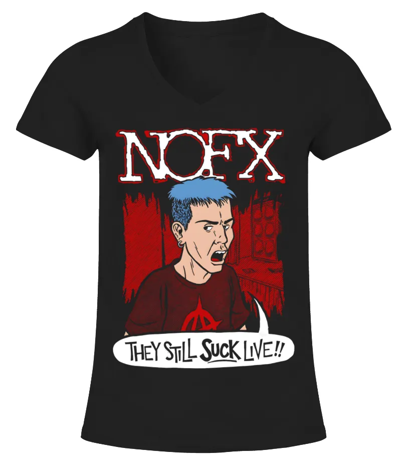 NOFX STILL SUCK BK 07 Camiseta cuello pico Mujer