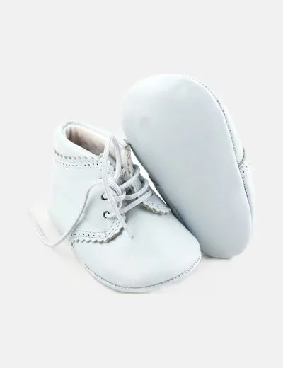 NoName Botín azul cordones
