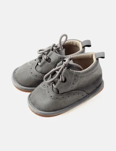 NoName Zapato gris cordones
