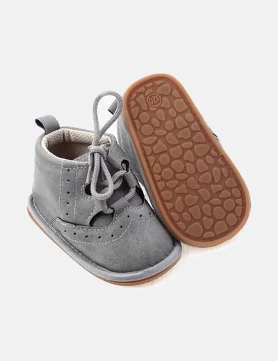 NoName Zapato gris cordones