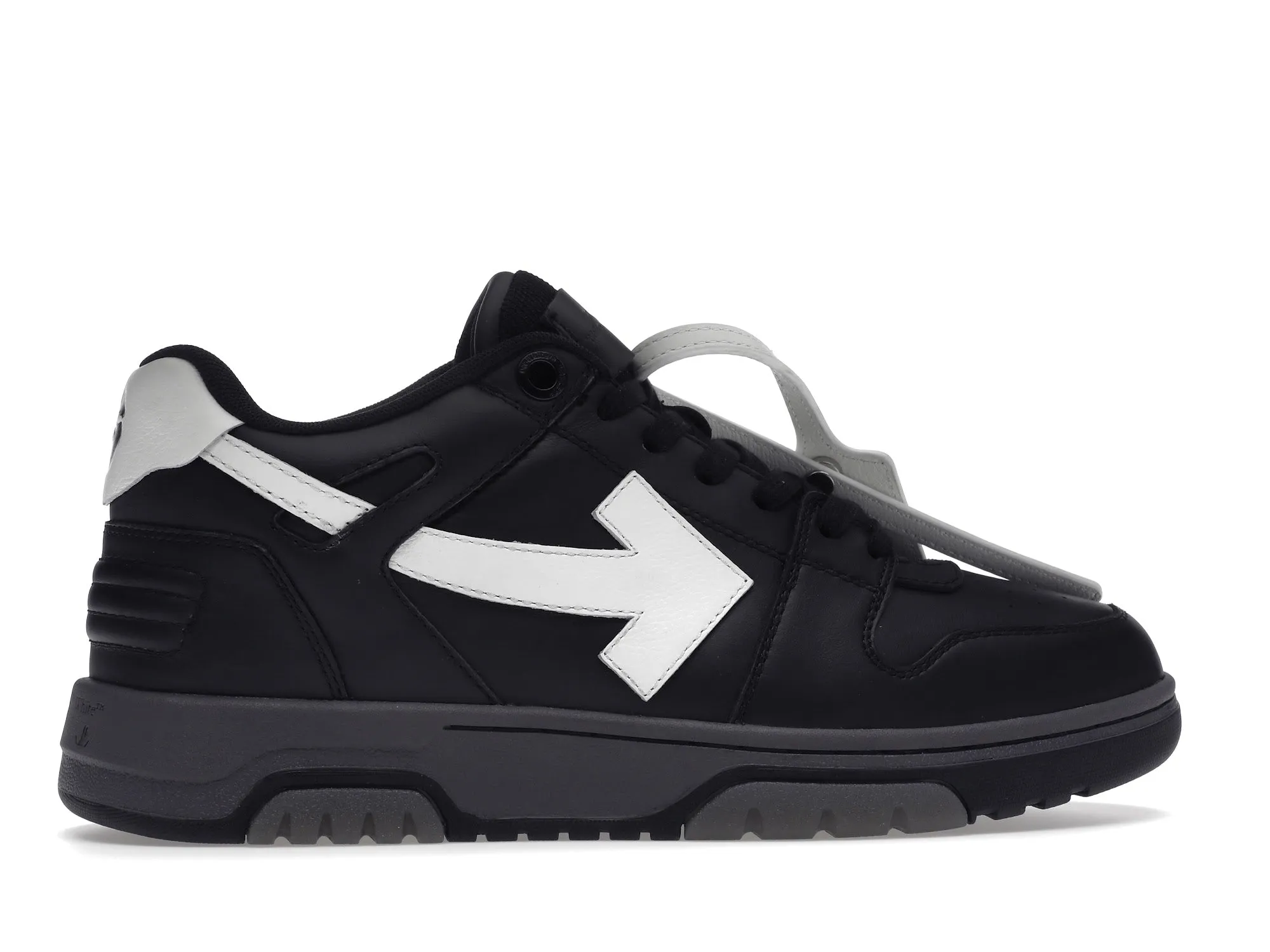 OFFWHITE OUT OF OFFICE OOO LOW TOPS BLACK GREY WHITE SS22