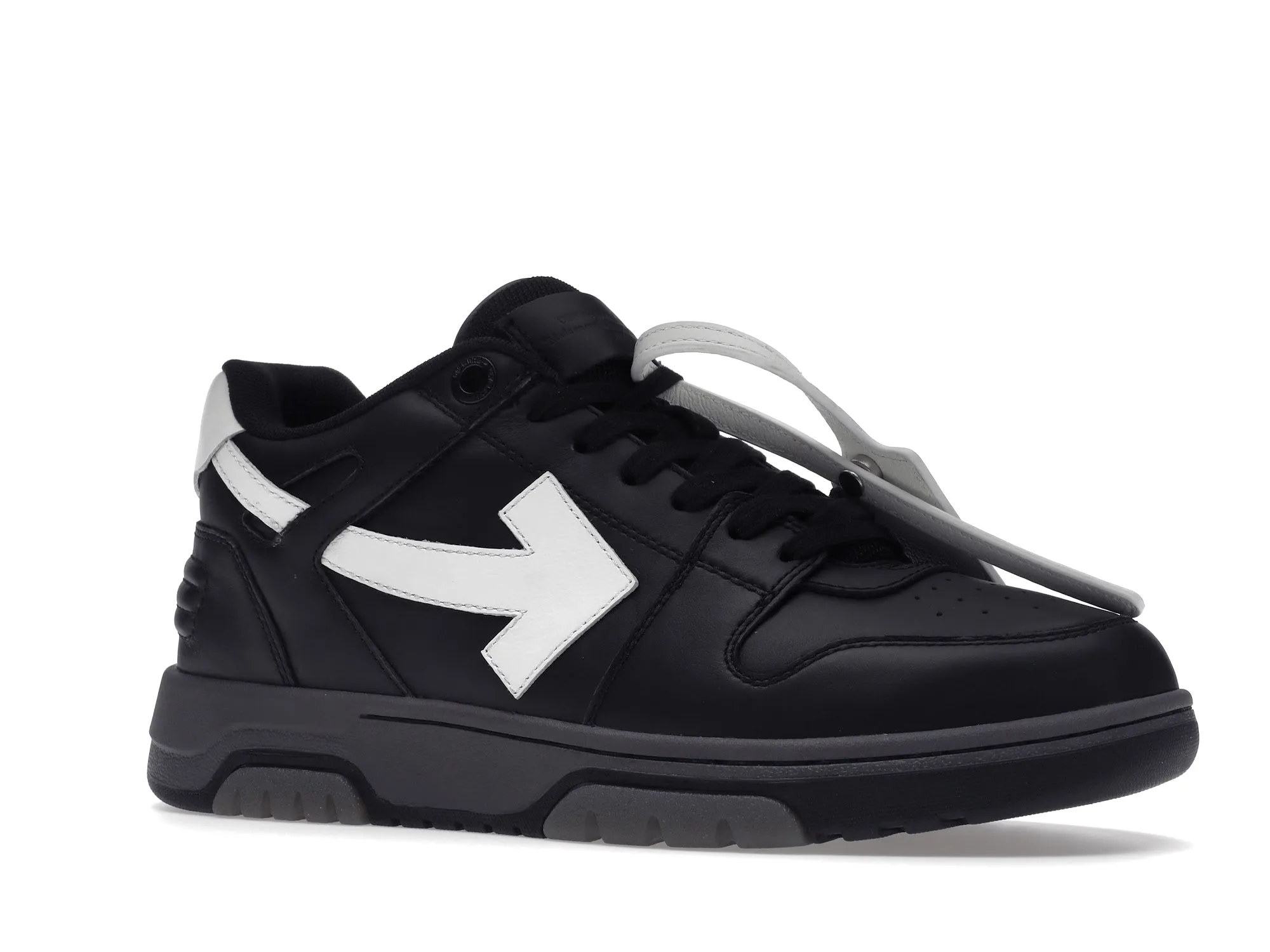 OFFWHITE OUT OF OFFICE OOO LOW TOPS BLACK GREY WHITE SS22