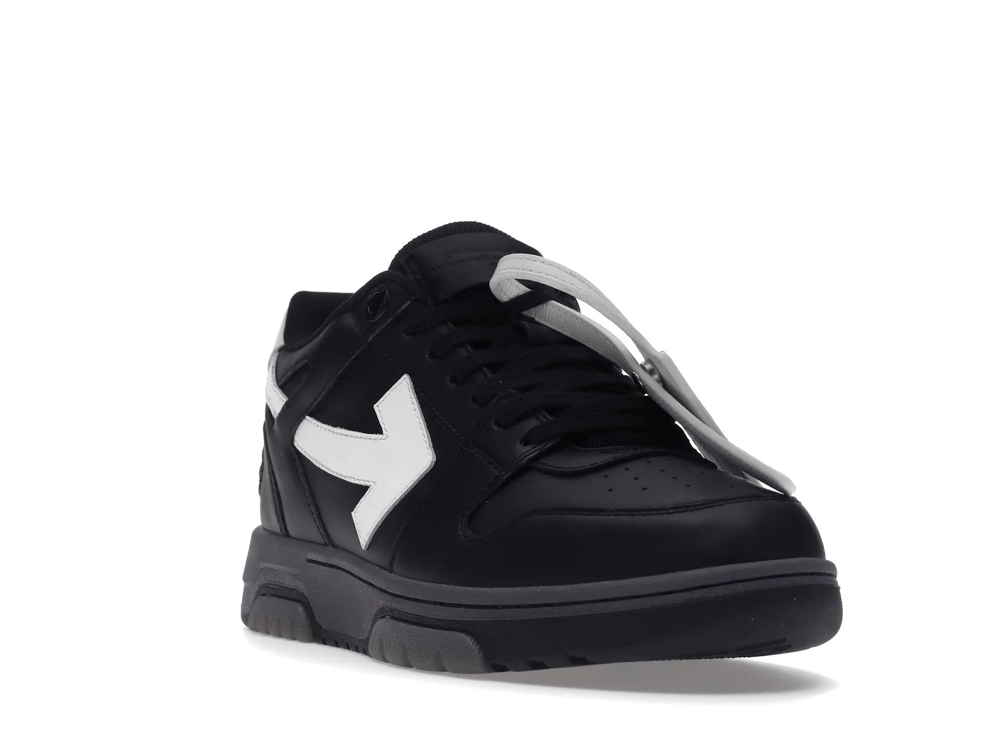 OFFWHITE OUT OF OFFICE OOO LOW TOPS BLACK GREY WHITE SS22