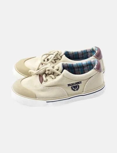 Pablosky Deportiva beige cordones