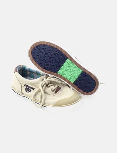 Pablosky Deportiva beige cordones