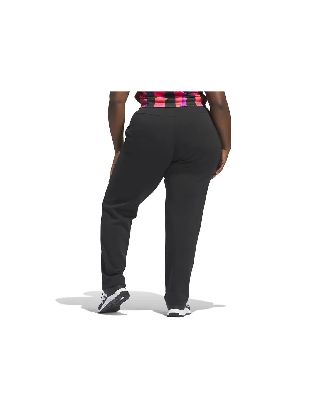 Pantalones adidas Essentials Small Logo Feel Cozy Open Hem Inclusive Mujer Negro